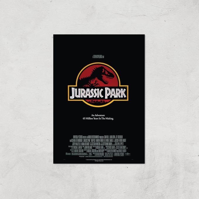 Jurassic Park Giclee Art Print - A2 - Print Only
