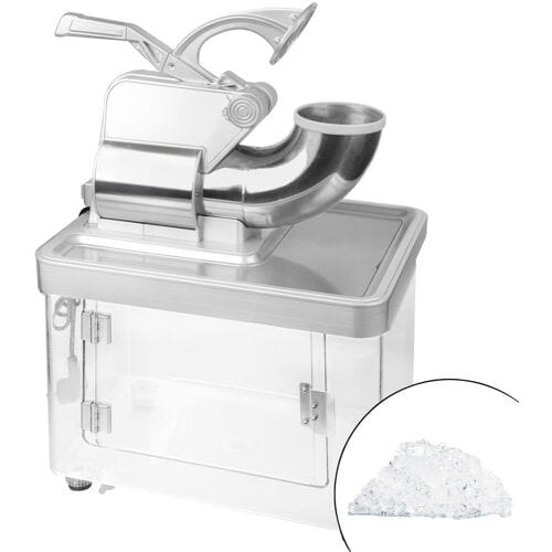GGM Gastro Tisch-Eiscrusher für Flockeneis - 5 kg/min - 350 Watt - Edelstahl