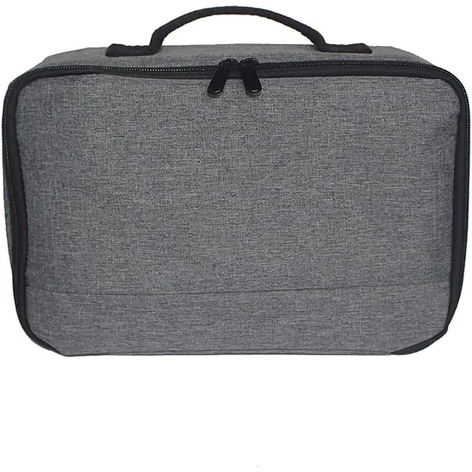 Thuis Projector Opbergtas Draagbare draagtas voor projector en accessoires Schokbestendig grijs