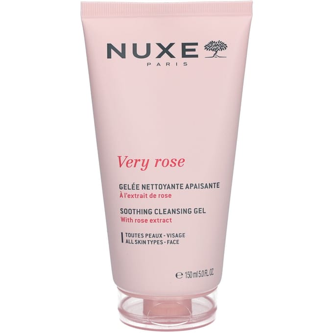 Nuxe Very Rose Milde Reinigingsgel 150 ml voor een Kalmerende Huid