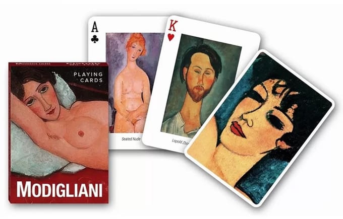 Piatnik kaartspel Modigliani