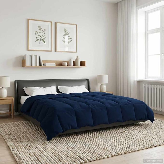 vidaXL - Winter - Duvet - 200 - x - 200 - cm - Winter - Microvezel - (100% - polyester)