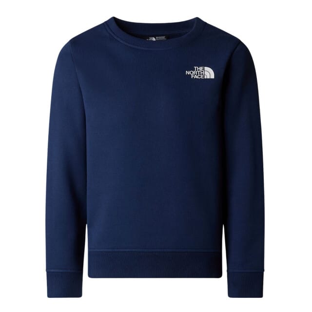 The North Face Redbox Regular Crew Casual sweater jongens Donkerblauw 140