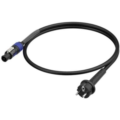Neutrik 1036413 Aansluitkabel Stroom Zwart 3 m