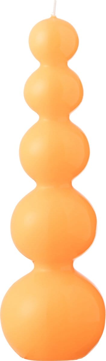 J-Line kaars Kalebas - oranje - 25U