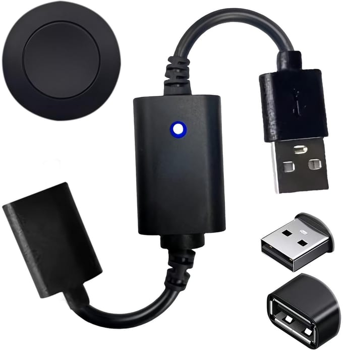 WIYETY USB Remote Control Schakelaar - Draadloos voor LED Lampen en Ventilatoren