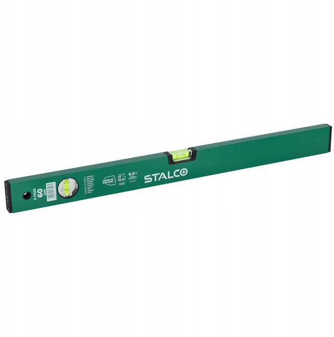 Stalco waterpas 100 cm aluminium - precisie en duurzaamheid