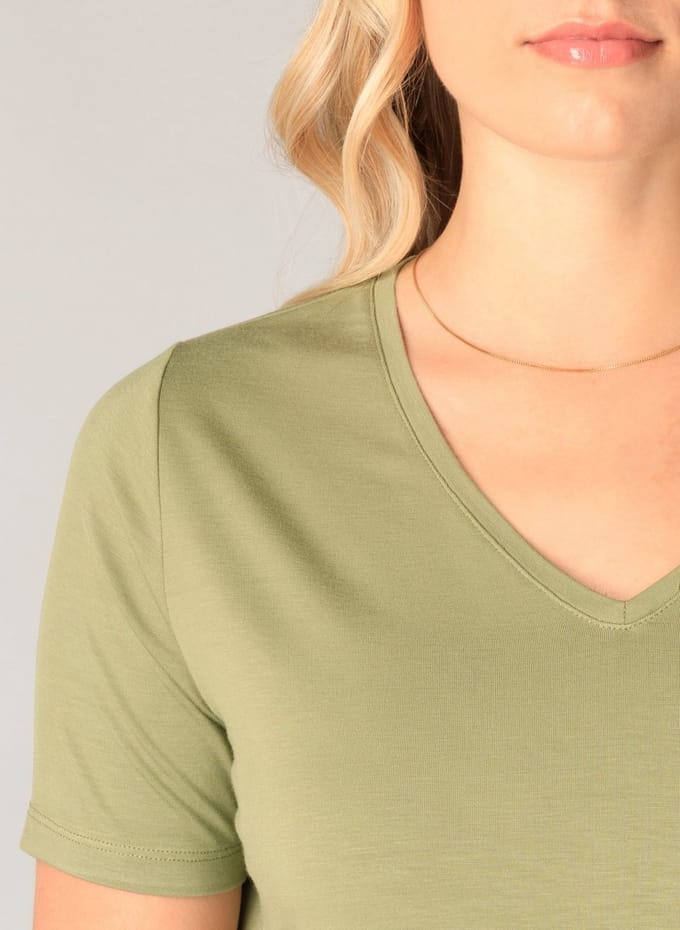 BASE LEVEL Yanic Jersey Shirt - Green - maat 38
