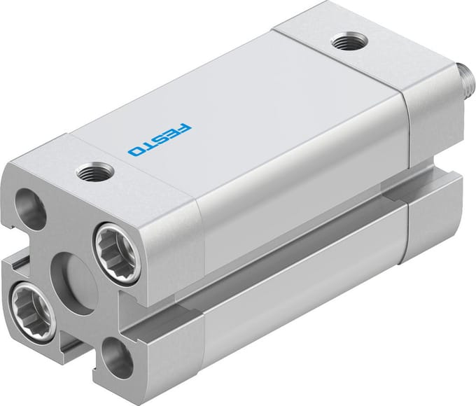 Festo Compacte Cilinder 12mm Boring 25mm Slag ISO 21287 Dubbelwerkend - 536208 - P2BJ2