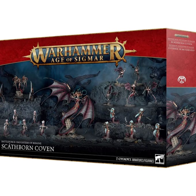 Beeldje Games Workshop Warhammer AoS - Battleforce Daughters of Khaine Coterie de Moirenees