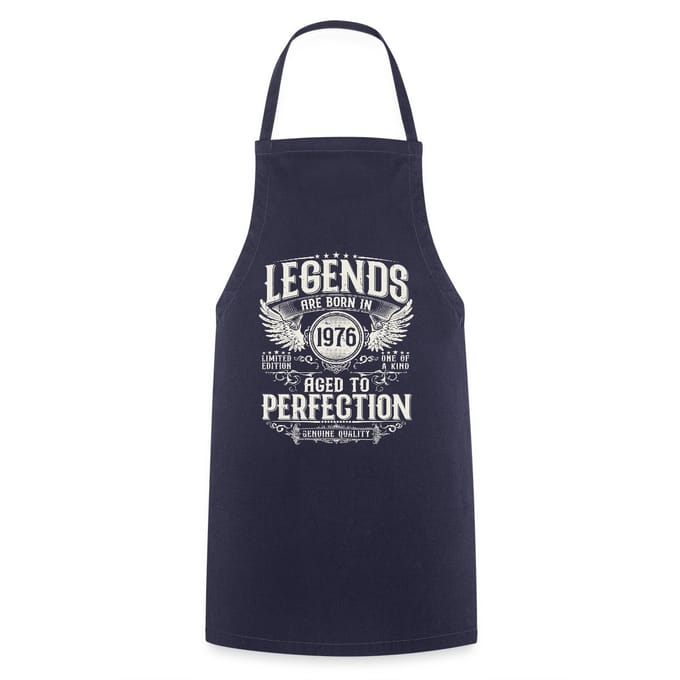 Legends Are Born In 1976 | Verjaardag Cadeau 50 Jaar Keukenschort