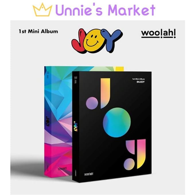 woo!Ah! wooah [JOY] 1e Mini-album Random Ver,No poster blue