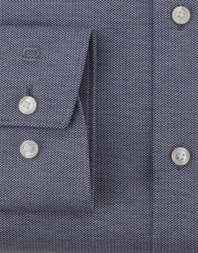 business overhemd Olymp Luxor 24/7 modern fit grijs jersey