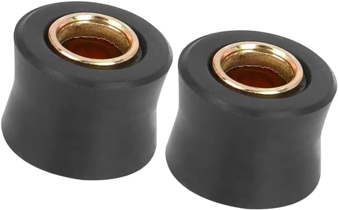 Motorfiets Achtervering Schokdemper met 10mm Ringhouder - Set van 2 voor Verbeterde Rijdcomfort en Stabiliteit