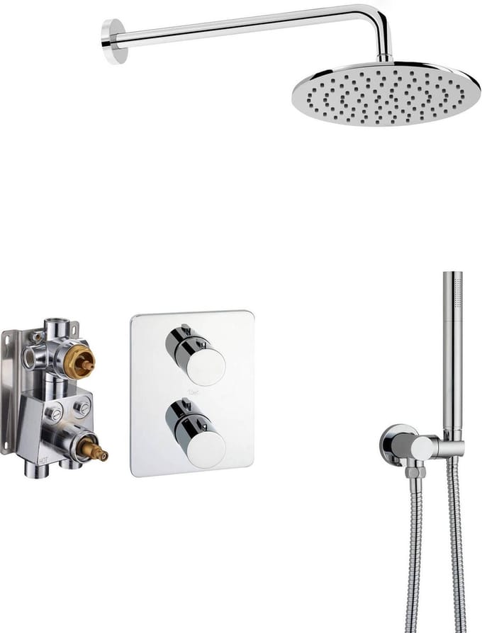 Ben Lavion 250 inbouw regendoucheset Ø25cm chroom