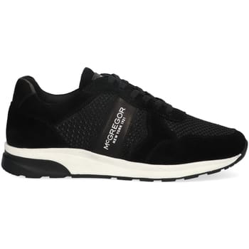 McGregor - Heren Sneakers Richmond Zwart - Zwart - Maat 41