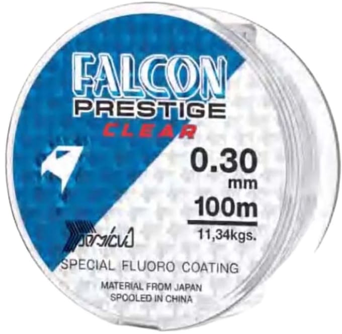 Falcon Prestige Flurocarbon 100 M Transparant 0.600 mm