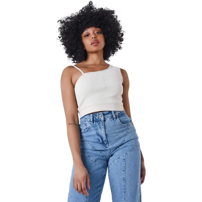 Asymmetrische tanktop voor dames Project X Paris