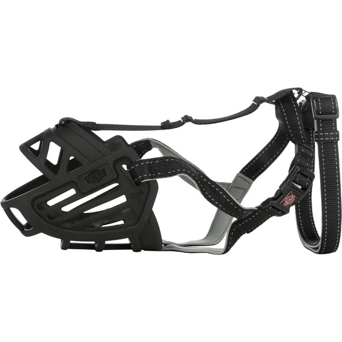 Rubberen muilkorf voor honden Trixie Muzzle Flex
