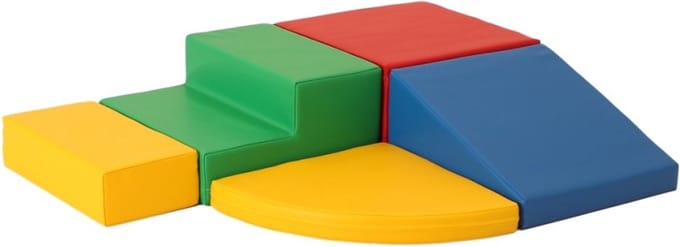 IGLU - Set zachte foamblokken - Veelkleurig - Hoekklimmer