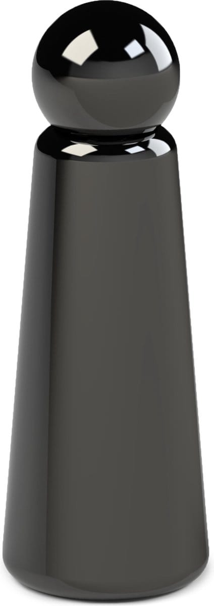 Lund - Skittle Drinkfles 500 ml Midnight - Roestvast Staal - Zwart -