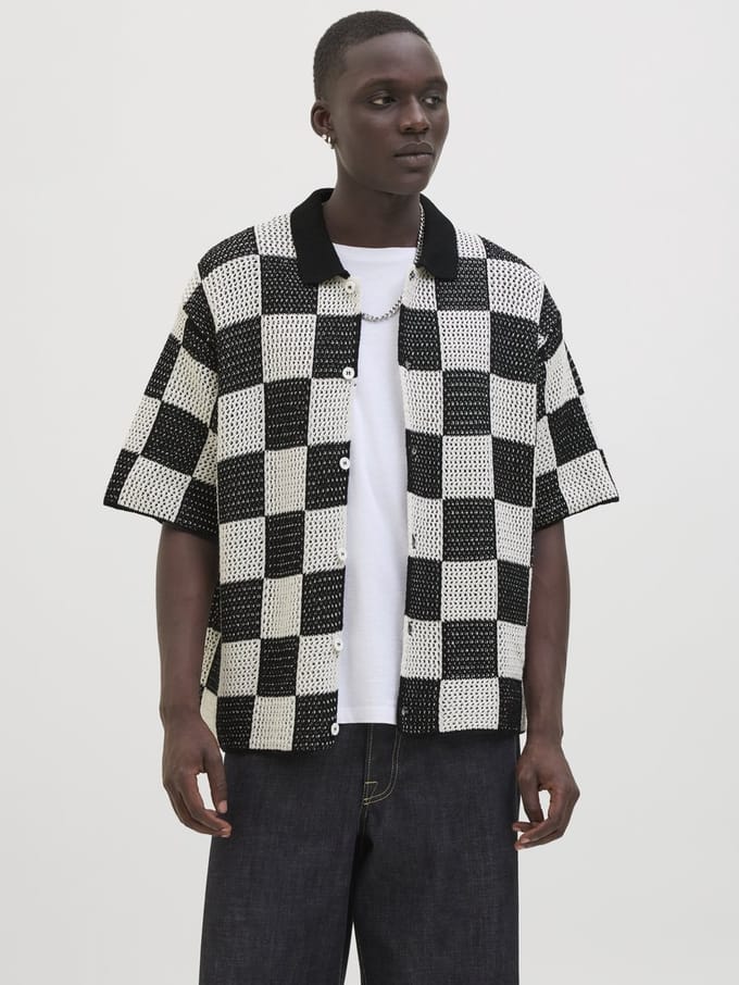 Jack & Jones Gebreide overhemd Gebreide overhemd