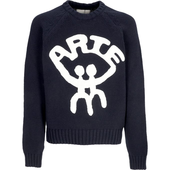 Mannen trui Allemaal samen Sweater Navy