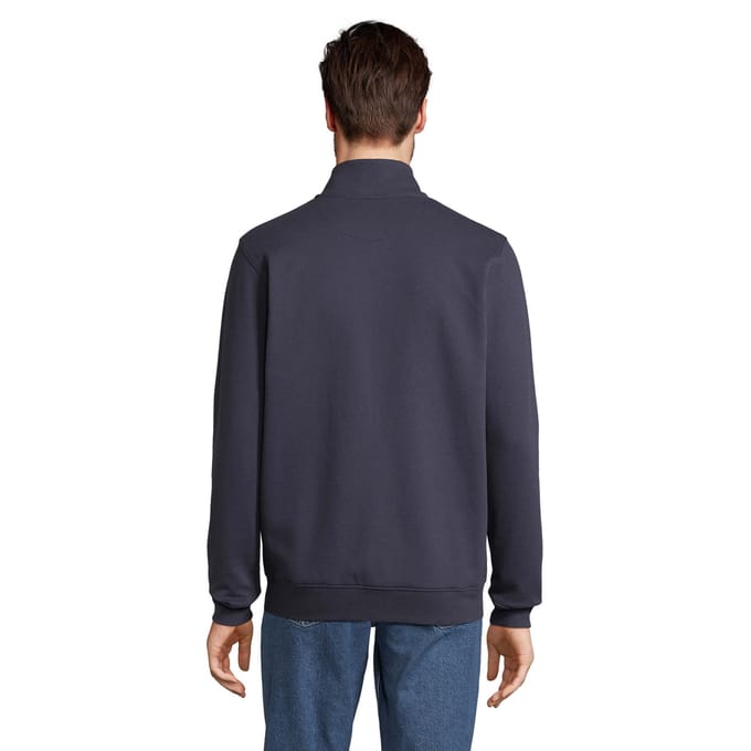 SOLS Cooper Full Zip jas voor volwassenen (Franse marine)