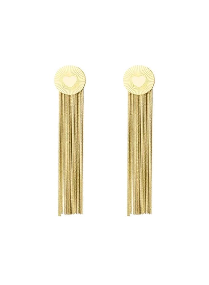 Yehwang Oorbellen - Statement - Goud - Stainless Steel - Party - Feestelijk