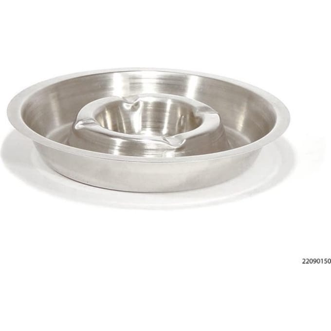 Hotelasbak rvs 16cm
