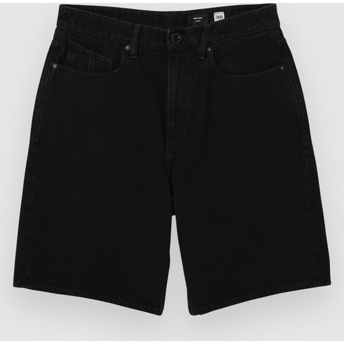 Volcom Billow Denim 22 Korte Broek zwart