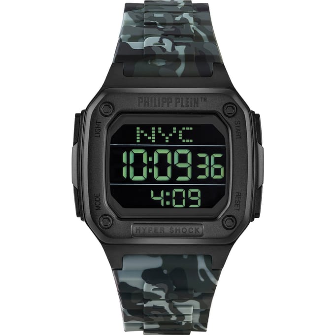 Philipp Plein Hyper $Hock PWHAA1822 Horloge - Siliconen - Multi - Ø 44 mm
