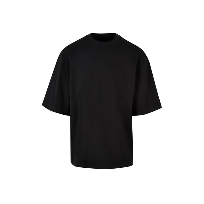 Build Your Brand - Oversized Sleeve T-Shirt - Black maat S