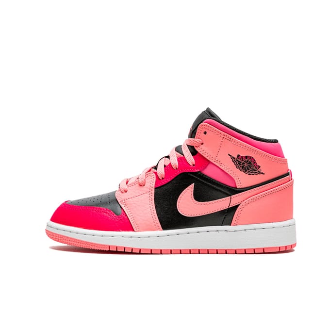 Air Jordan 1 Mid Coral Chalk