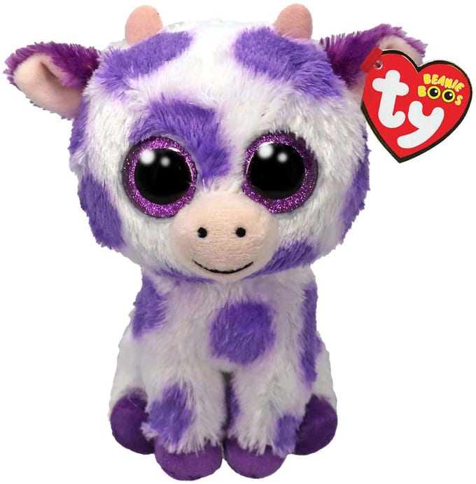 TY Beanie Boos Knuffel Koe Ethel 15 cm