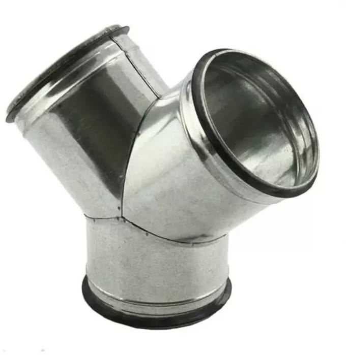 Broekstuk 45Â° Ã˜ 80mm - 80mm voor spirobuis