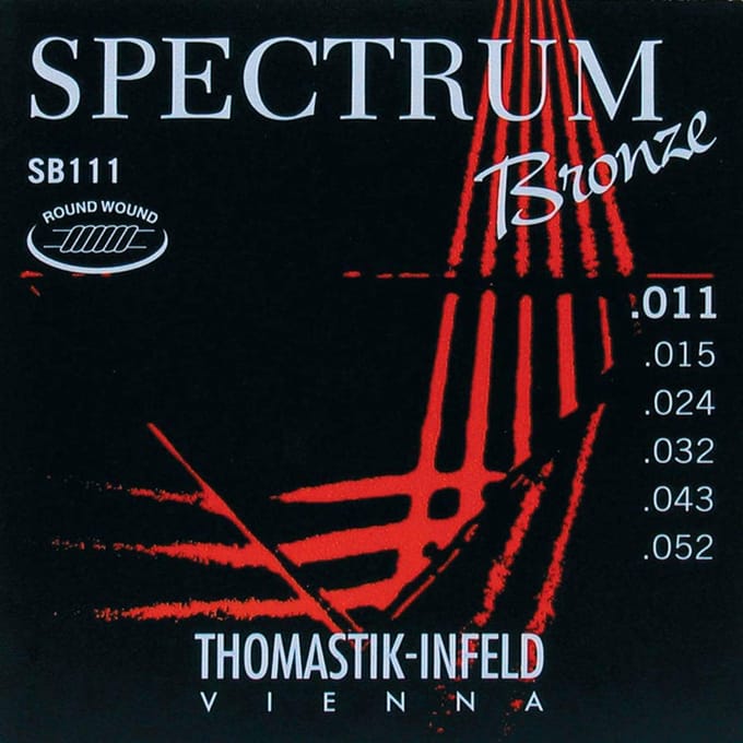 Thomastik SB111 Spectrum Bronze Roundwound Akoestische Snaren (11-52)
