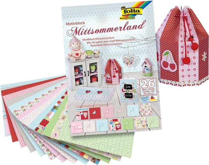 Folia Motiefpapier midzomerland