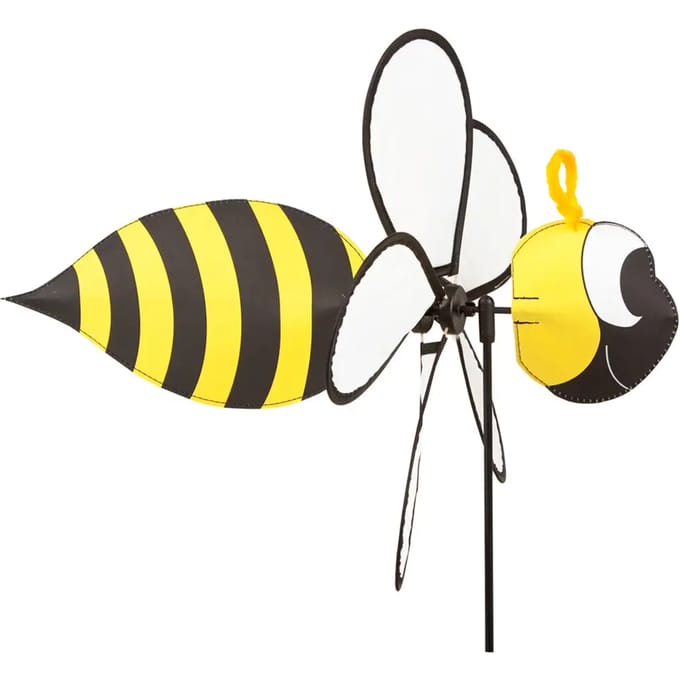 Invento Tuinprikker Bij 32 X 65 Cm Geel/zwart