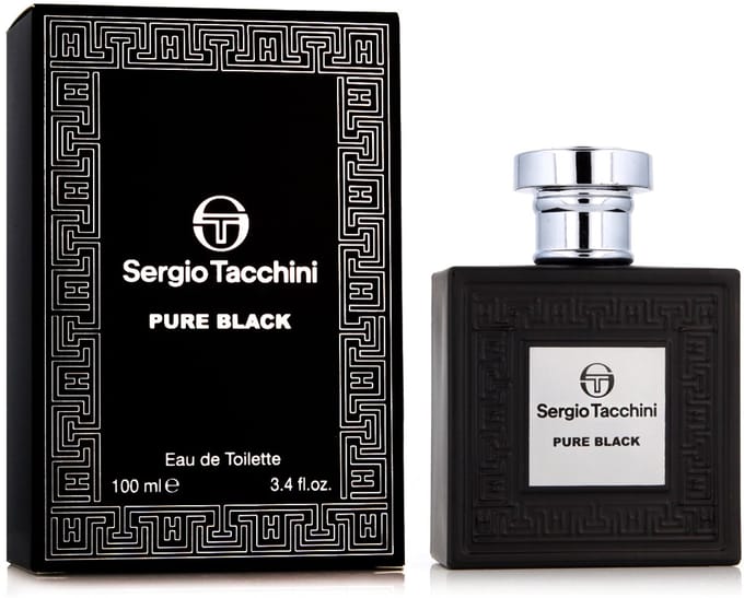 Sergio Tacchini Pure Black Eau De Toilette 100 ml (man)
