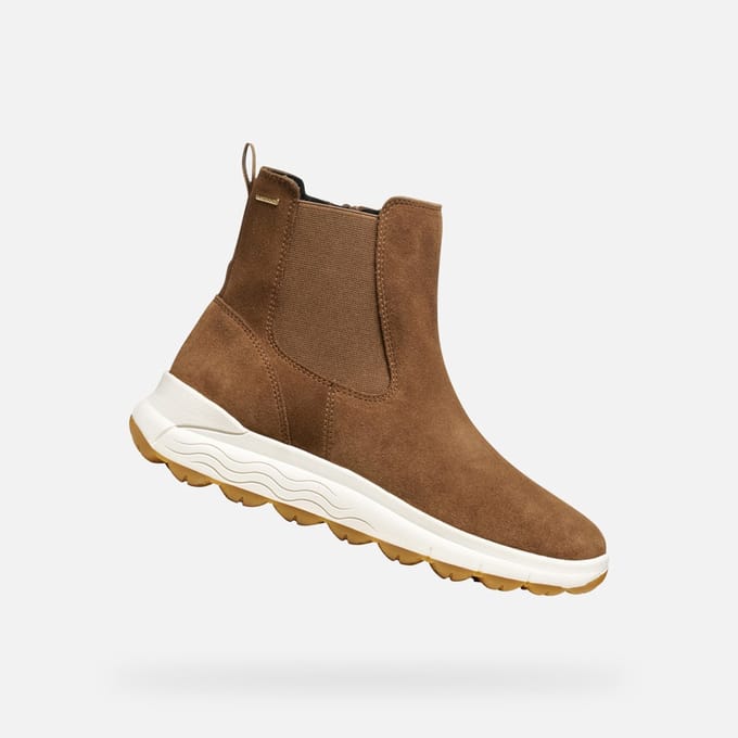 GEOX SPHERICA 4X4 ABX DAMES - BRUIN - Maat 35