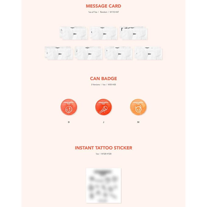 ENHYPEN MANIFEST : DAG 1 (3e mini-album) [M Ver.] beige