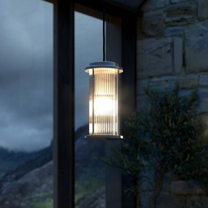 Nordlux Linton buiten hanglamp, gegalvaniseerd