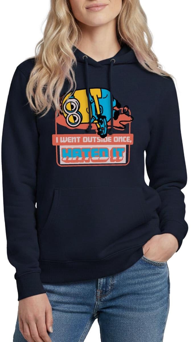 Minions Dave Ging Buiten Het Kantoor Quote Hoodie Dames