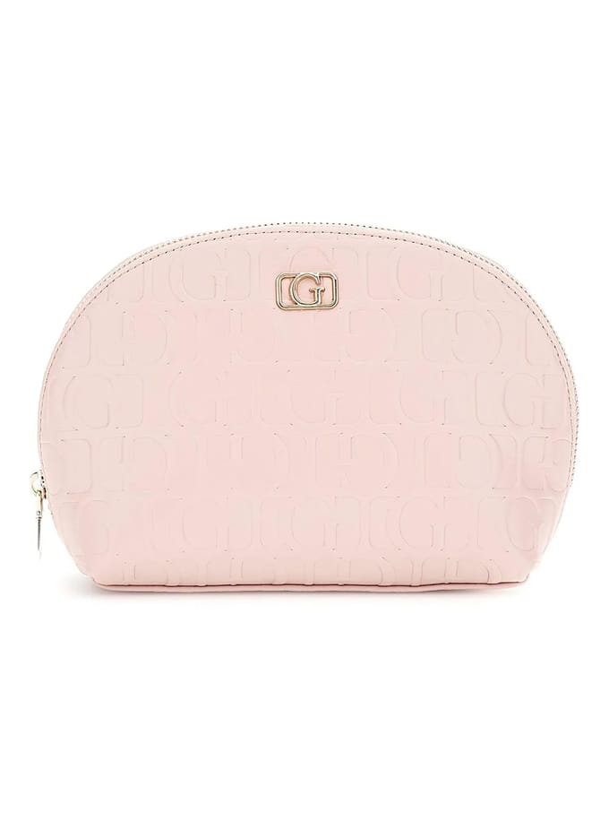 GUESS Toilettas Television Dome Zip Bag Orchid Zalmroze