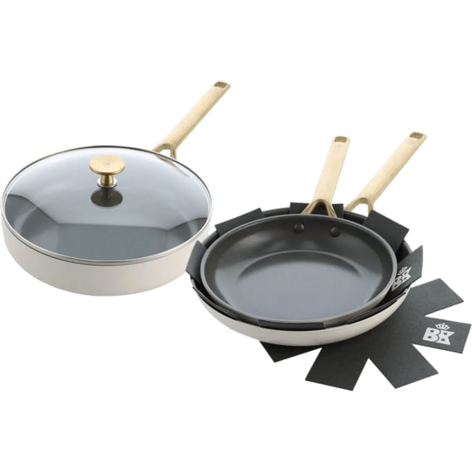 BK Sublime Koekenpannenset 24 + 28 cm + Hapjespan 28 cm