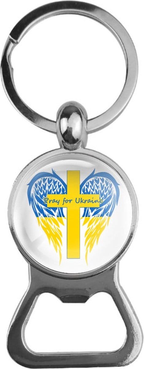 Bieropener Glas - Pray For Ukraine - Oekraine
