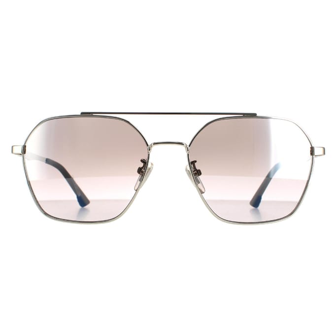 Police zonnebril SPL771 Vibe 2 579x Shiny Palladium Smoke Silver Mirror