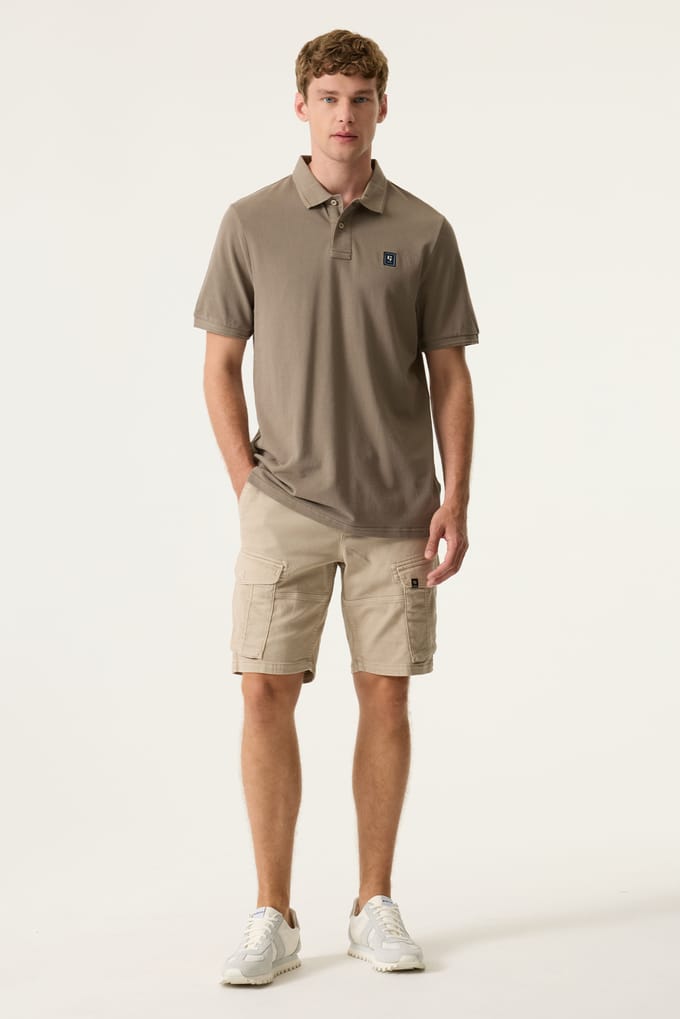 GARCIA Heren Effen Shorts Bruin