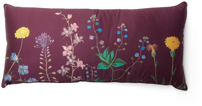 Essenza Augustina Sierkussen Mauve wine - 40x90 cm